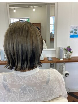 ヘアーアンドメイクアップモパ アンブレラカラー