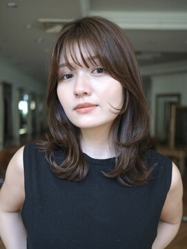 ビュートリアム265(BEAUTRIUM 265) ◆レイヤーカット/マロンブラウン/大人の愛されミディ/おくれ毛