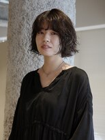 ネロ ヘアサロン ネイビー 渋谷(NERO HAIRSALON NAVY)&nbsp;【ヤベハルカ】ボブパーマ　グレージュ　ボブレイヤー