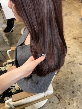 ウィークエンド(WEEKEND) ブリーチなしダブルカラー+カット+トリートメント【￥13800】