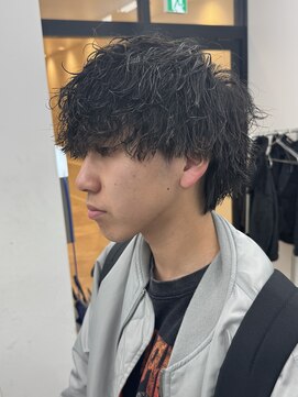 ロンド ローガン 名駅(Lond LOGAN) メンズ無造作スパイラルパーマ