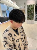 刈り上げマッシュショート