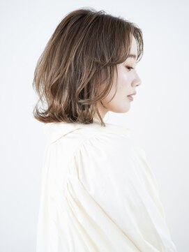 インセプション 銀座(INCEPTION) ミディアムj・ボブ/絶壁解消/前髪あり/20代/30代/内巻き