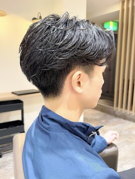 ハレ ヘアサロン(Hale hair salon) 【Hale】ニュアンスパーマNo2443韓国マッシュスペインカール