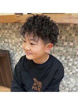 モリオフロムロンドン 泉南店(morio FROM LONDON) ツイストスパイラル×キッズ［AYAKA］