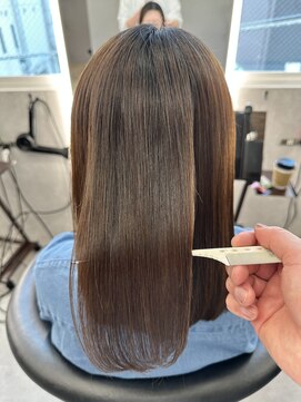 フリーラ 横浜(freera) 髪質改善サラサラプレミアム大人ガーリー韓国ミディアムAライン