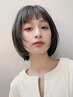 人気No.1【ブリーチなし透明感】カット+N.カラー+1Stepトリートメント ￥10200