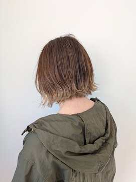 アヤラ オーガニックアンドスパ 東船橋店(AYALA) 【佐藤哲朗】裾カラー/外ハネボブ/グラデーションカラー