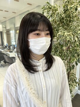 ハピネス 西大寺店(Happiness) レイヤーカット ウルフカット 顔まわりレイヤー