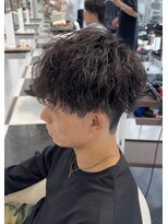 ボンド トウキョウ(BOND TOKYO)&nbsp;刈り上げマッシュ波巻き#刈り上げマッシュ#波巻きパーマ