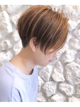 ヘアサロン エフ 渋谷(F) #ハンサムショート＃ハイライト＃ブリーチ