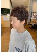 マレットショートパーマ