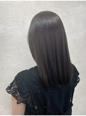 アディクシーカラー  透明感 ツヤ  カラー ロング