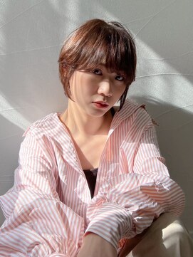 クラン 岡本(Chlan) 似合わせカット　ナチュラルマッシュショート