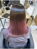 グラデーション×ラベンダーピンク