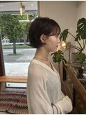 ショートボブパーマ
