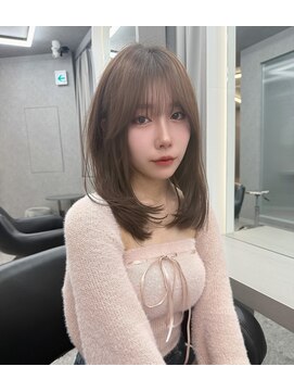 ボタン ハカタ(VOTAN hakata) 博多美容室/チョコレートカラー/ダブルカラー/韓国ヘア