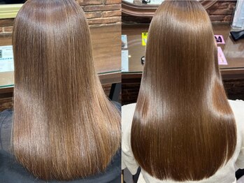 ジジ(GIGI)の写真/【垂水駅3分】気になる白髪もしっかりカバーし、艶感・透明感たっぷりの仕上がりに…[垂水/髪質改善]