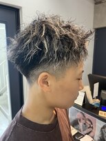 ディクト(D.C.T.) #メンズパーマ#ハイライト#フェードスタイル