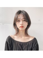 アブルトゥーヘアー(able to hair)&nbsp;マッシュウルフレイヤー/シルバーアッシュ/ボブルフ
