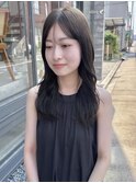 20代30代40代大人可愛いブリーチなしカラーオリーブグレージュ
