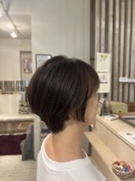 アシャ ヘアー ソリューション 神戸店(asha hair solution) イメチェン/ピンクベージュ/アンブレラカラー/前髪/摂津本山