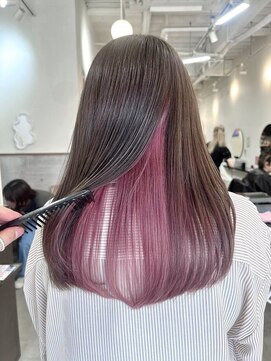 ラック 津田沼(LUCK) インナーカラー/津田沼/韓国/ボブ/ケアブリーチ/似合わせカット