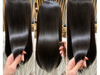アルファ 深井店(ALPHA)の写真/髪質改善！カシミヤ質感トリートメントで、根元はふんわり毛先はしなやかな美髪へ♪