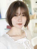 コレクティブワーク 表参道 渋谷(COLLECTIVE WORK)&nbsp;レイヤーボブ/チョコレートカラー/ヘアマゼラン