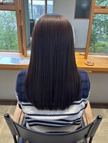 プールト ジュール モナミ(pourtoujours monami)&nbsp;ハッシュカット ロングスタイル レイヤーウルフ