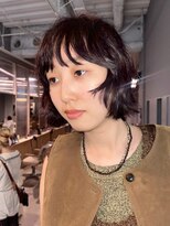 ユルクメゾンシティ 名古屋(JURK MAISON CITY) 名古屋/ダークパープル/ナチュラルショート/ミルクブラウン/夏