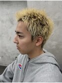 51. ミルクティーブロンド/ブリーチ/メンズ
