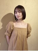 【ふんわり軽い】レイヤーボブ×小顔シルエット