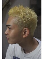 スカイマスターバーバー 渋谷(SKY MASTER BARBER)&nbsp;ハイトーンおしゃれボウズ[渋谷/理容室/フェード/ブリーチ]
