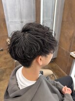 シャル 平塚(shalu)&nbsp;メンズ　スパイラルパーマ【橋本】
