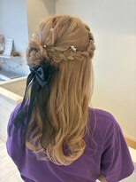 アイビー(Ivy)&nbsp;くるみちゃんヘアアレンジ★関内美容室