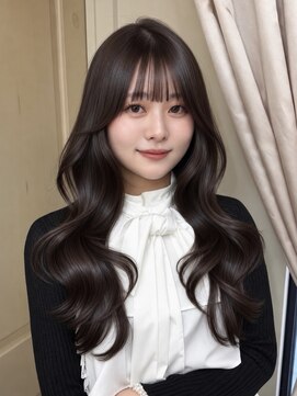 シーテ(Ciete) 韓国ヘア名古屋ハイレイヤー顔まわりカット前髪ボブタッセル小顔