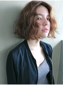 【nanuk】ラフなウェーブで決めすぎないカッコ良さ◇クセ感ボブ