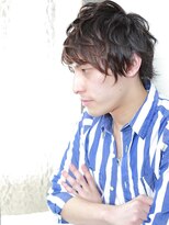 エスヘアー 名古屋 金山(es hair) 【中村繁和】大人カッコイイ無造作パーマおしゃれ感ショート