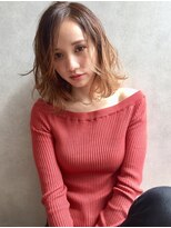 サンド 銀座(sand)&nbsp;ノーブルクラシカルミディ×バレイヤージュデジタルパーマロブ