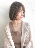 王道内巻きワンカールボブ