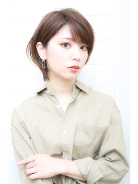 オーシャン(Ocean) [OCEAN Hair&Life]簡単スタイリング☆耳かけ☆ひし形ショート☆