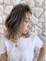 モアナ バイ ヘッドライト 沖縄南風原店(Moana by HEADLIGHT)&nbsp;#バレイヤージュ#大人かわいい