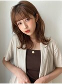 20.30代◎骨格矯正*くびれレイヤーミディ 横浜似合わせカット