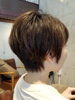 ヘアサロン レゴリス(hair salon REGOLITH) 『 前髪あり前下がりショート☆　マッシュ系短めスタイル 』