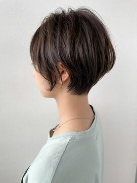 トータルビューティーハウス フラップ ミチ 野田店(total beauty house flap MICHI) 【flap MICHI島田和也】襟足すっきり小顔ショート