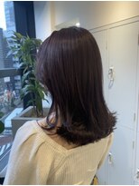 ジーナ 福岡千早(Zina)&nbsp;【Zina 千早】髪質改善＊大人かわいい＊ヴァイオレットピンク