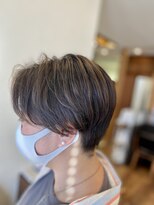 セラヴィ 【c'elavie 赤坂】ツーブロック×グレイパール