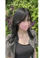 ソイルアヴェダ(Soil AVEDA)&nbsp;韓国風顔周りカットブルーブラック