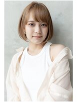 オースティン 調布アミックス(AUSTIN)&nbsp;大人かわいい前髪セシルカットココアブラウンフリンジウェーブ